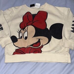 Disney Minnie Mouse Cream Sweatshirt
